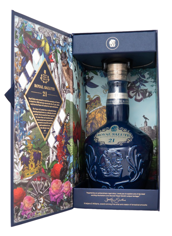 Chivas Royal Salute 21 Jahre Blended Scotch Whisky - 0,7L 40% vol