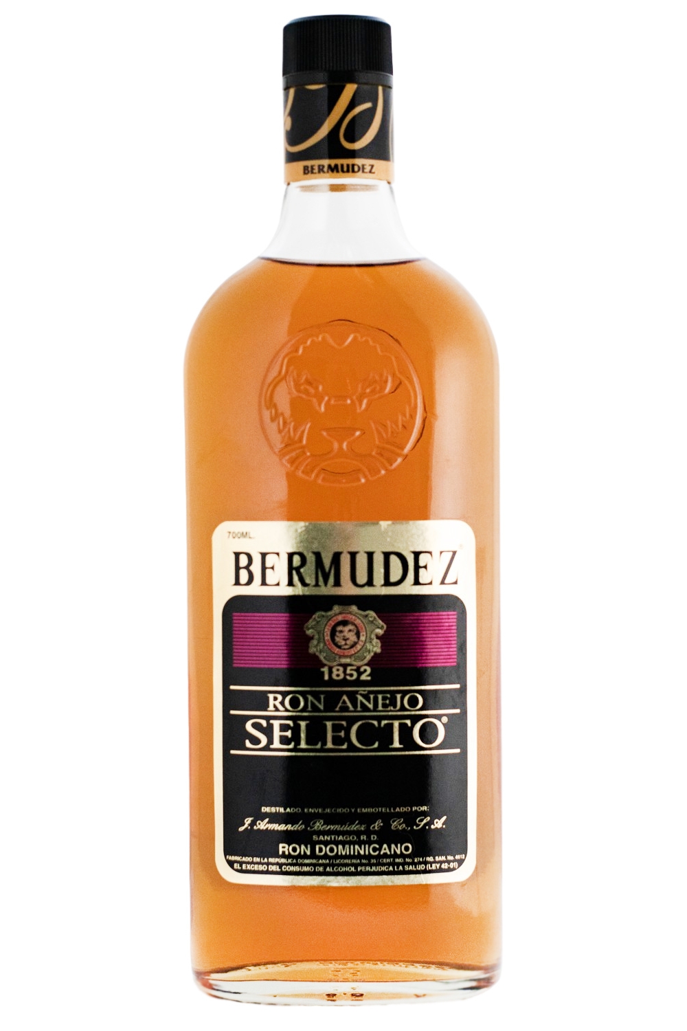 Bermudez Anejo Selecto Rum - 0,7L 37,5% vol