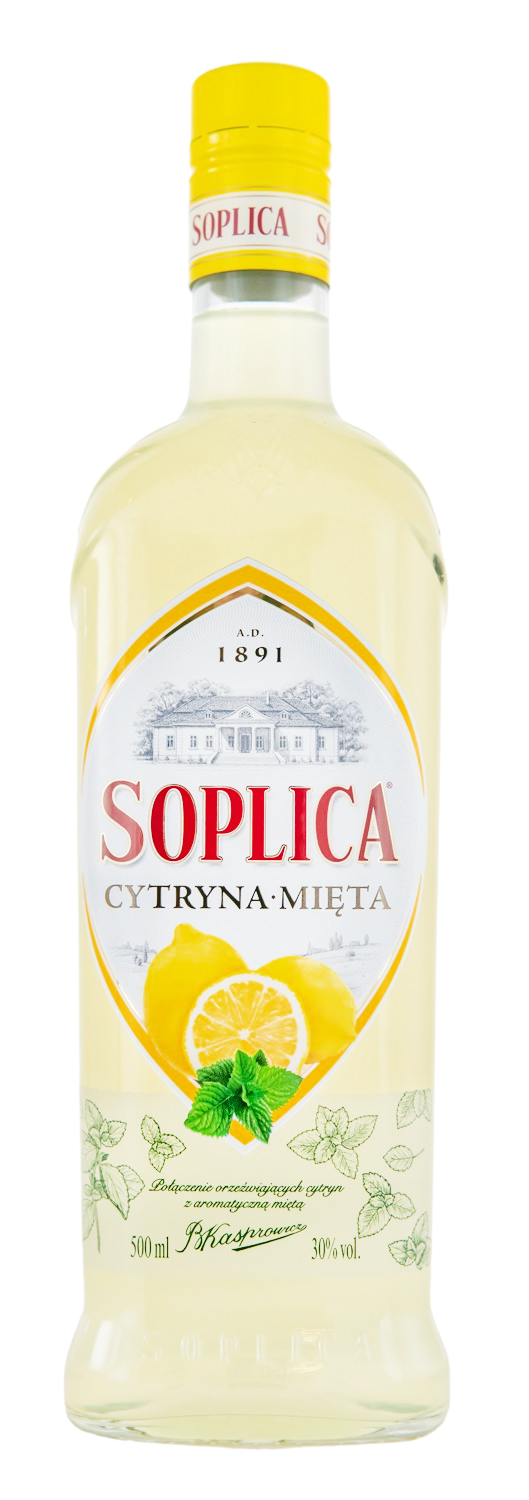 Soplica Cytryna Mieta Zitrone-Minze - 0,5L 30% vol