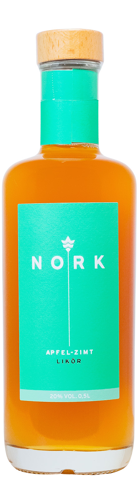 Nork Apfel-Zimt Likör - 0,5L 20% vol