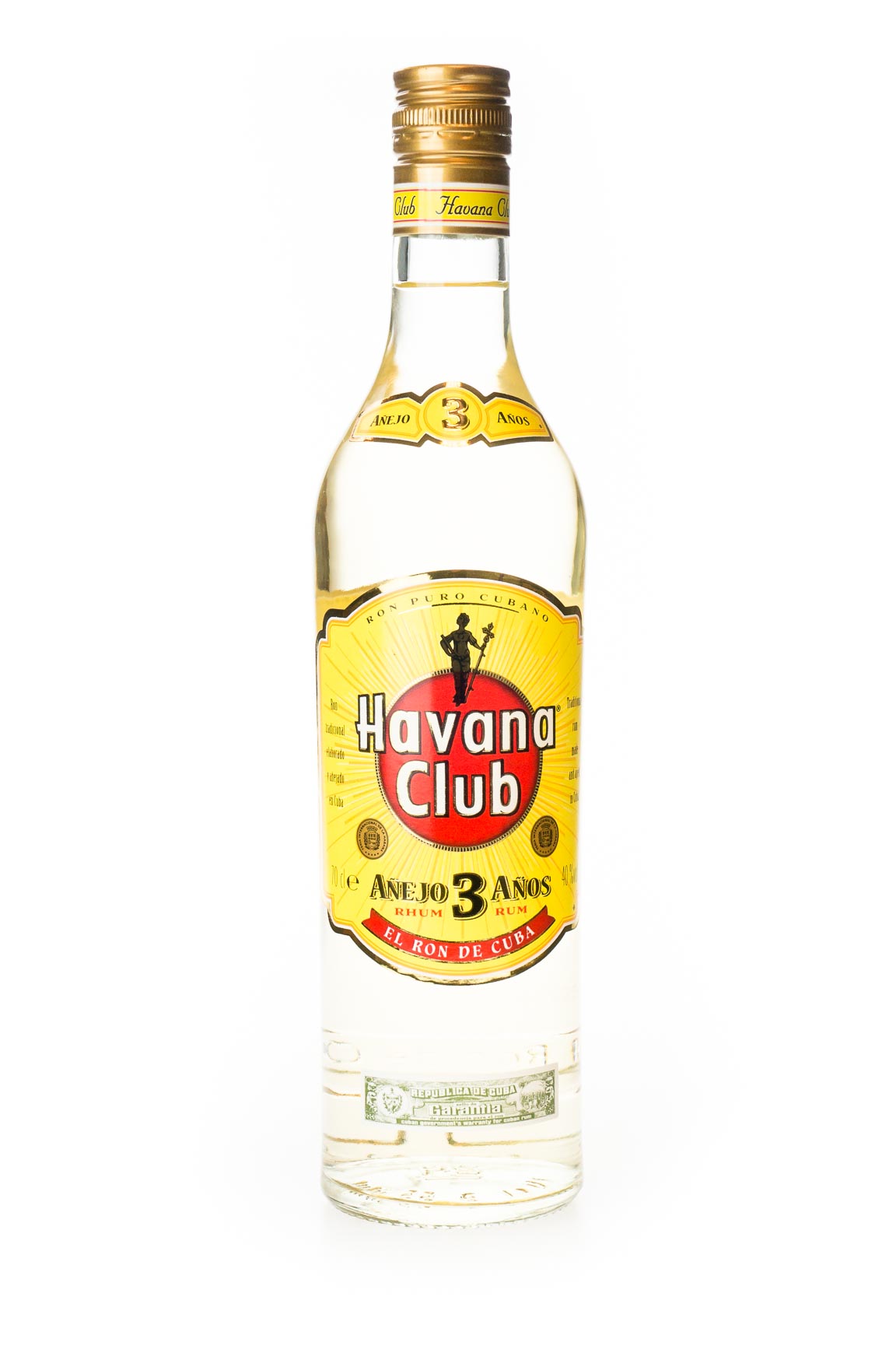 Havana Club Anejo 3 Jahre Rum - 0,7L 40% vol
