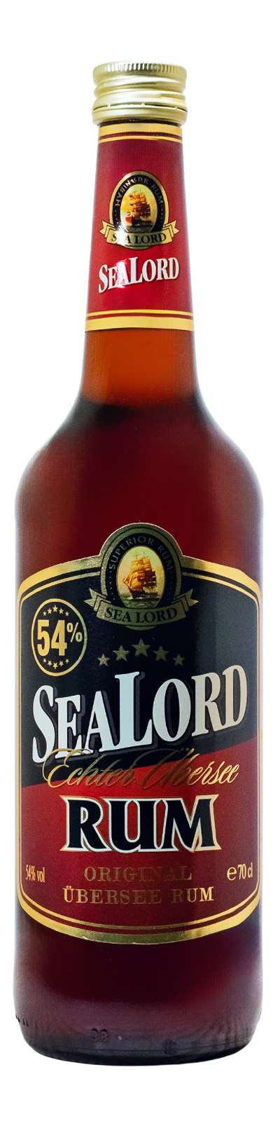 SeaLord Echter Übersee Rum - 0,7L 54% vol