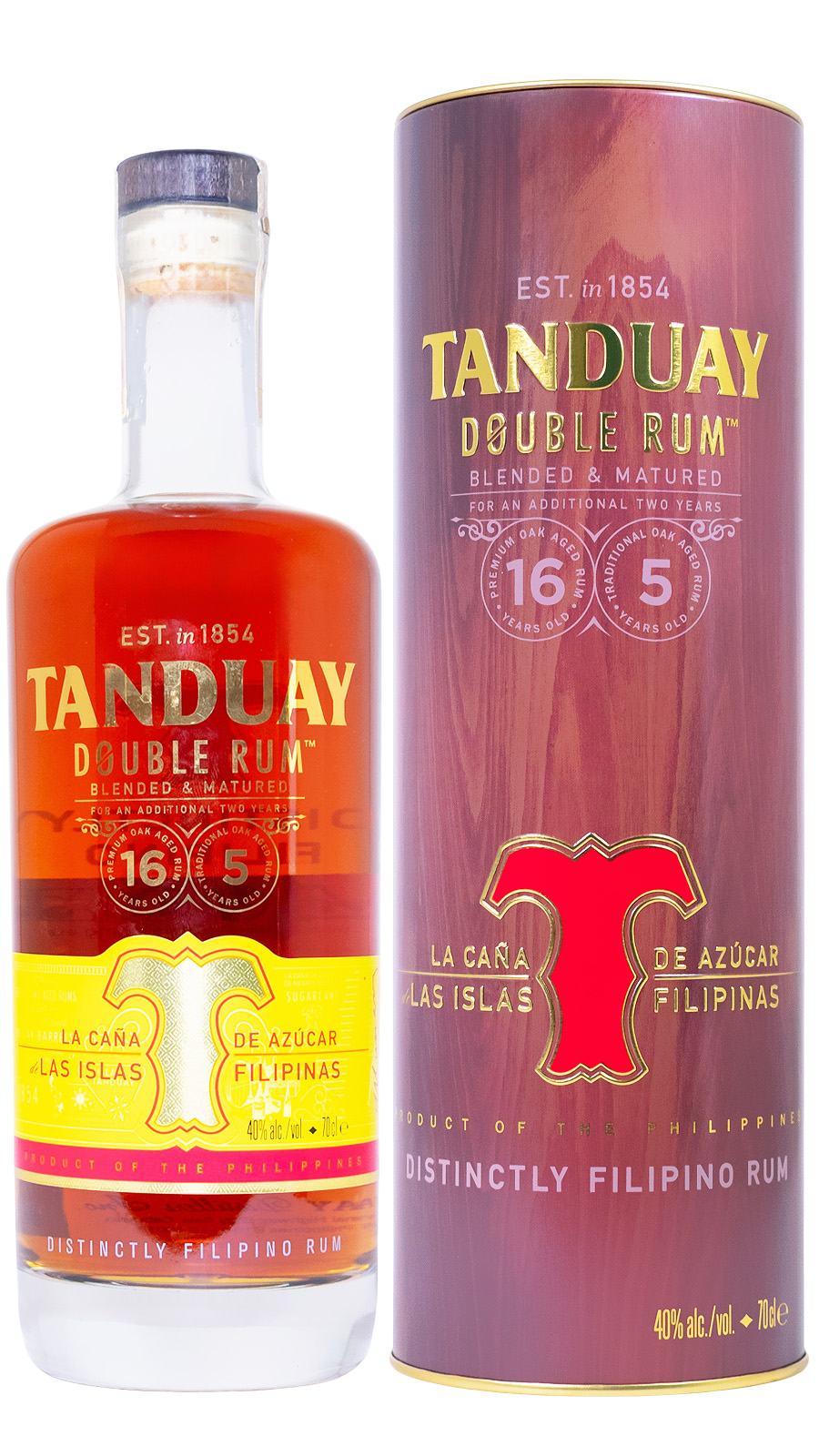 Tanduay Double Rum - 0,7L 40% vol