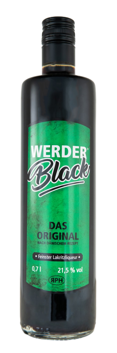 Werderblack Lakritz-Likör - 0,7L 21,5% vol