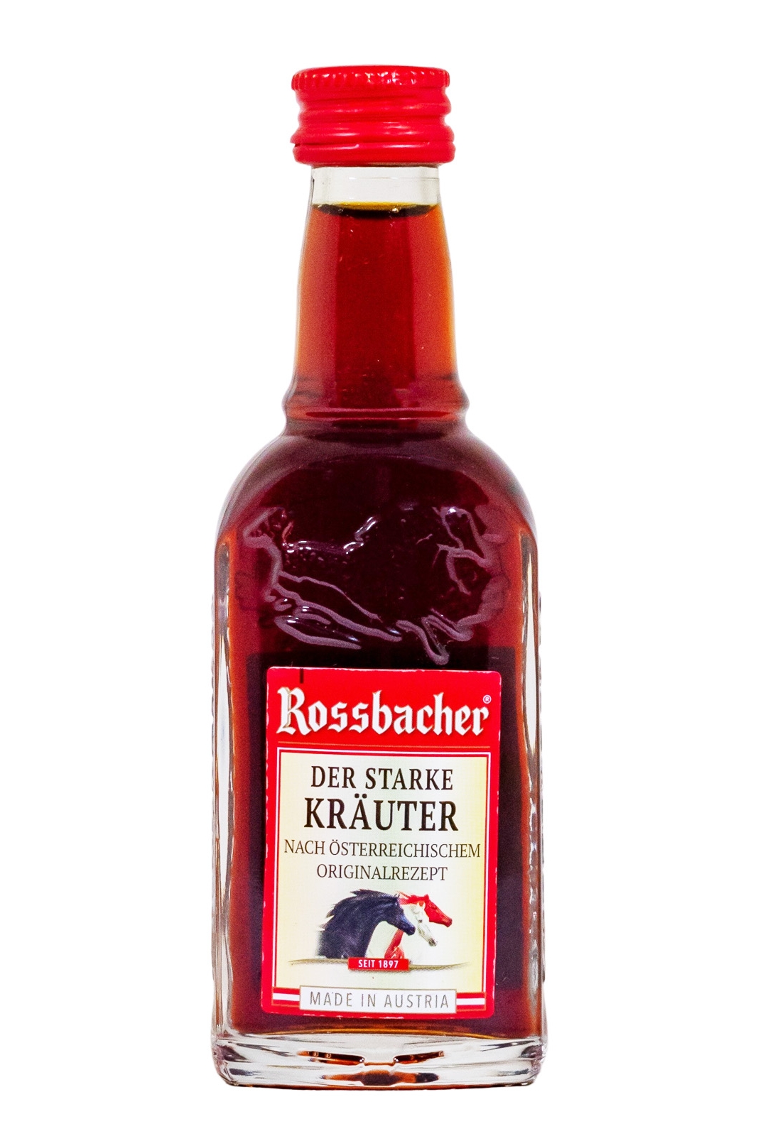 Rossbacher Der Starke Kräuter - 0,04L 32% vol