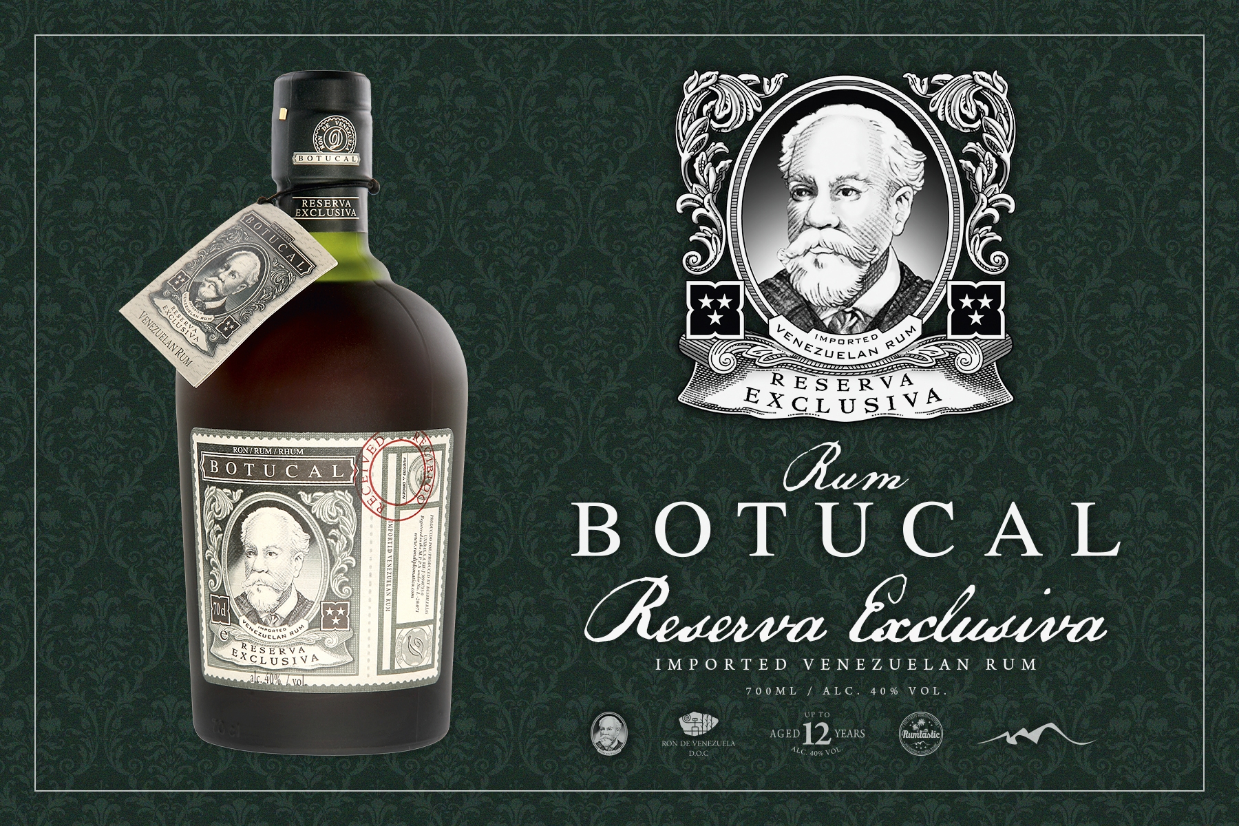 Botucal Rum Reserva Exclusiva - 0,7L 40% vol