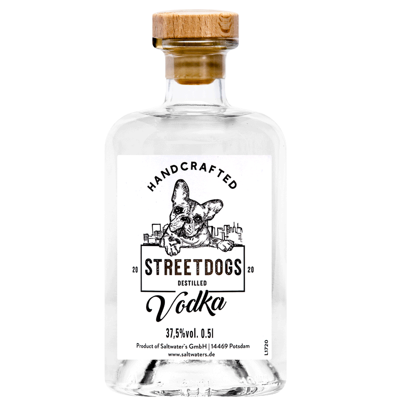 Streetdogs Wodka - 0,5L 37,5% vol