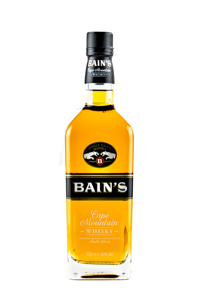 Bains Cape Mountain Single Grain Whisky - 0,7L 40% vol