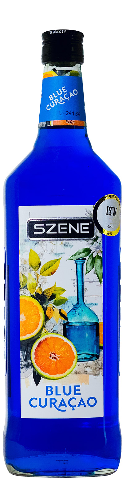 Szene Blue Curacao Likör - 1 Liter 21% vol