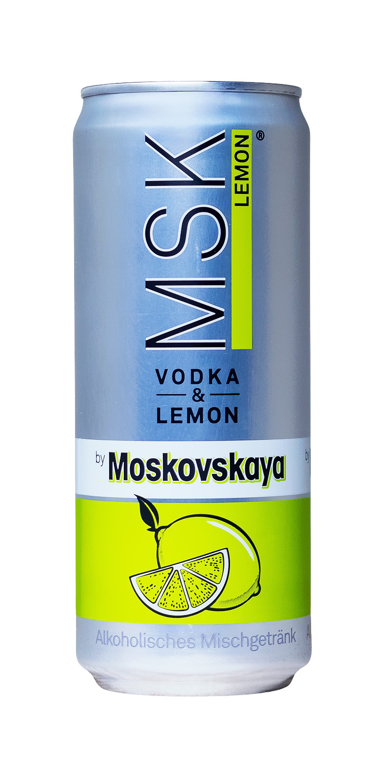 MSK Vodka & Lemon - 0,33L 10% vol