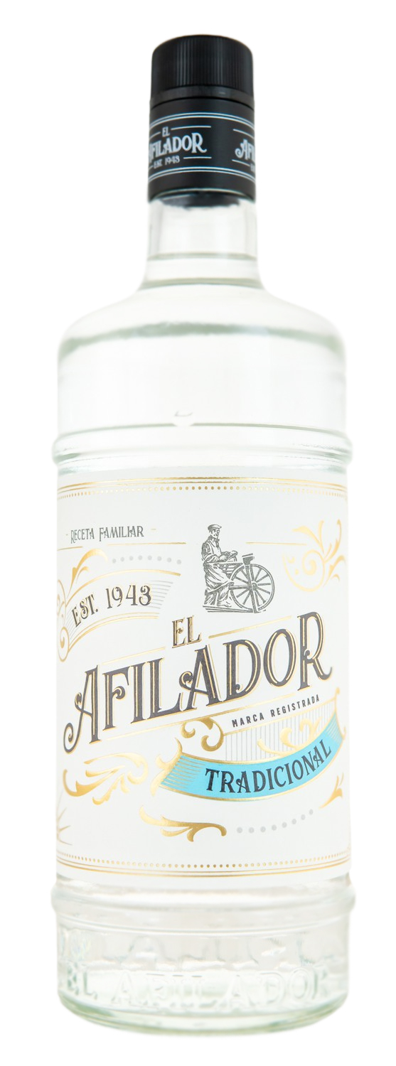 El Afilador Orujo Aguardiente Blanco Tresterbrand - 1 Liter 40% vol