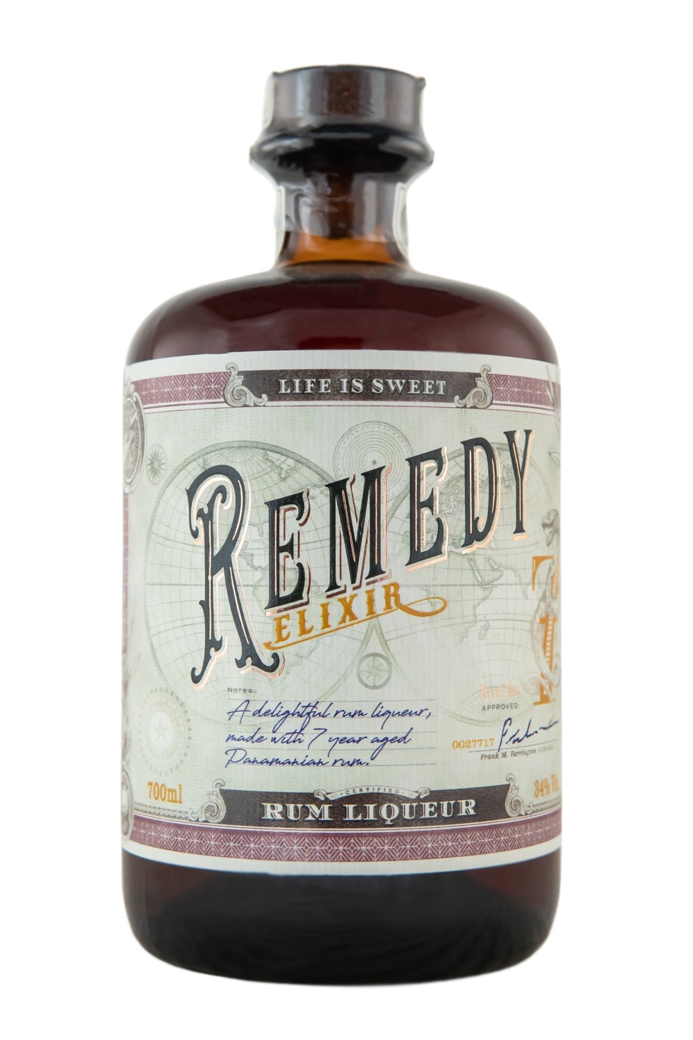 Remedy Elixir Rum Liqueur - 0,7L 34% vol