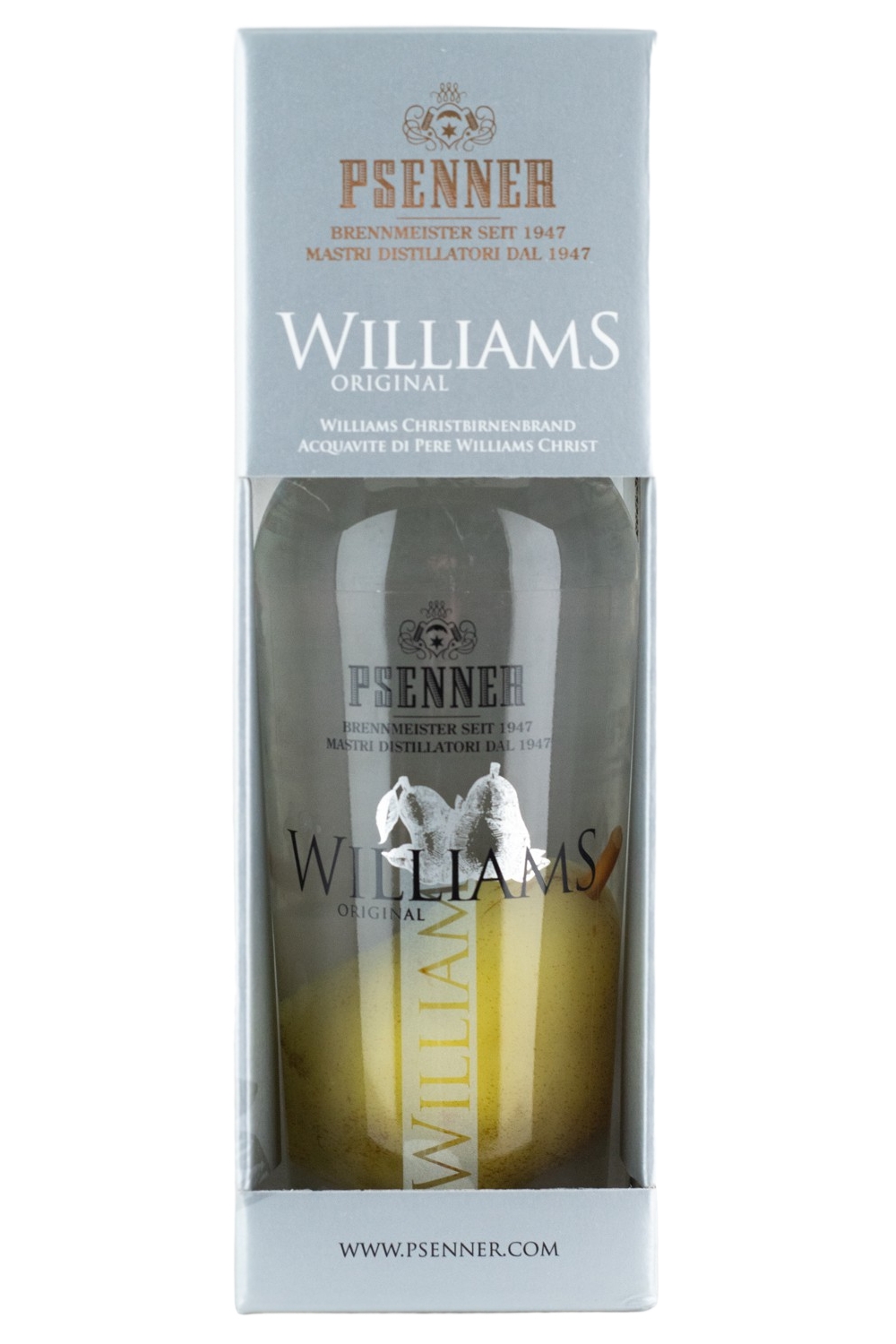 Psenner Williamsbirne mit Frucht - 0,5L 38% vol