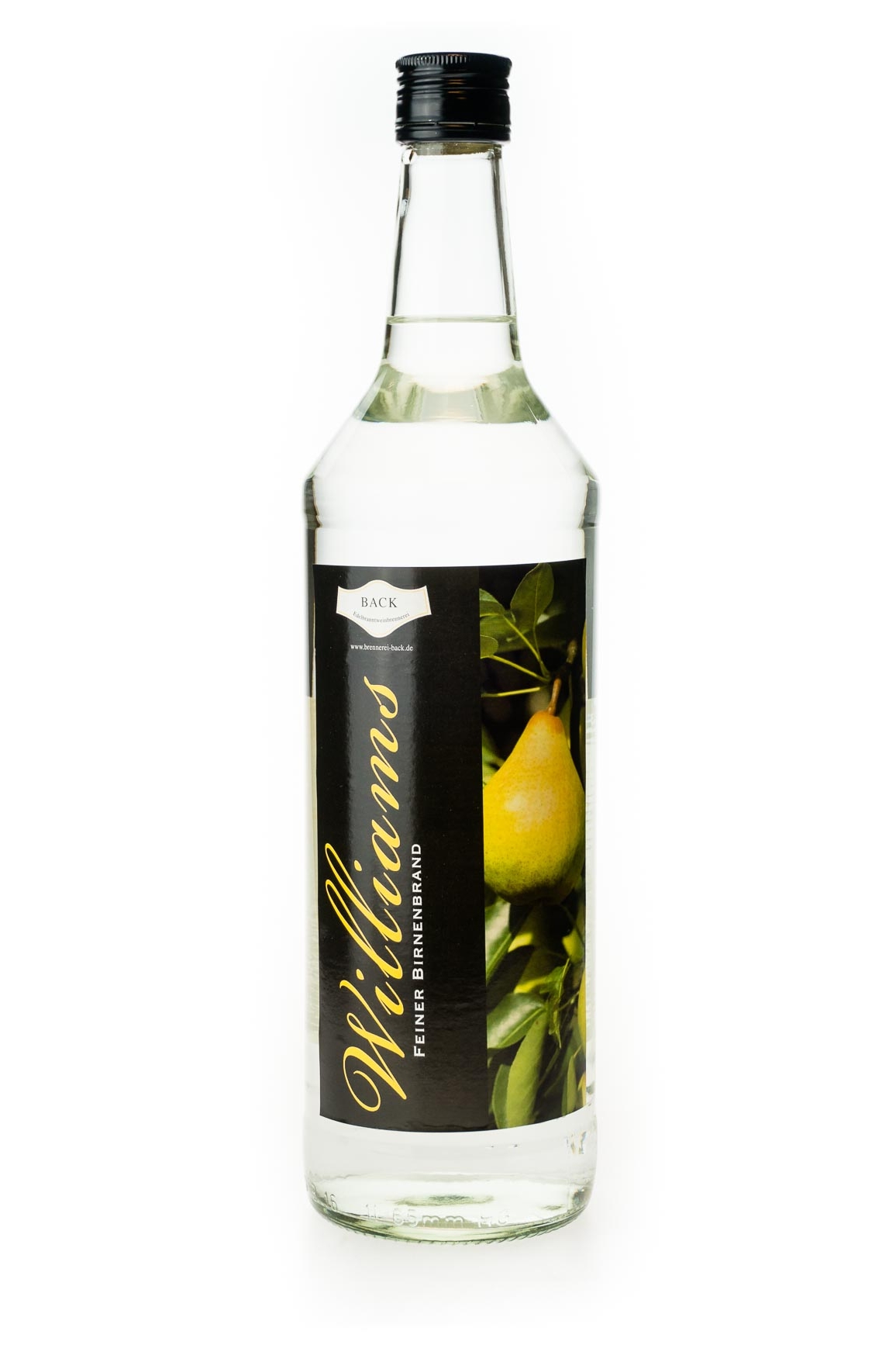 Back Williams-Birnenbrand - 1 Liter 40% vol