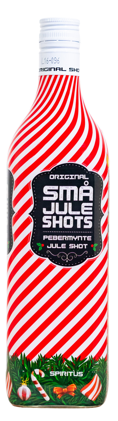 Smaa Juleshot Pebermynthe - 1 Liter 16,4% vol