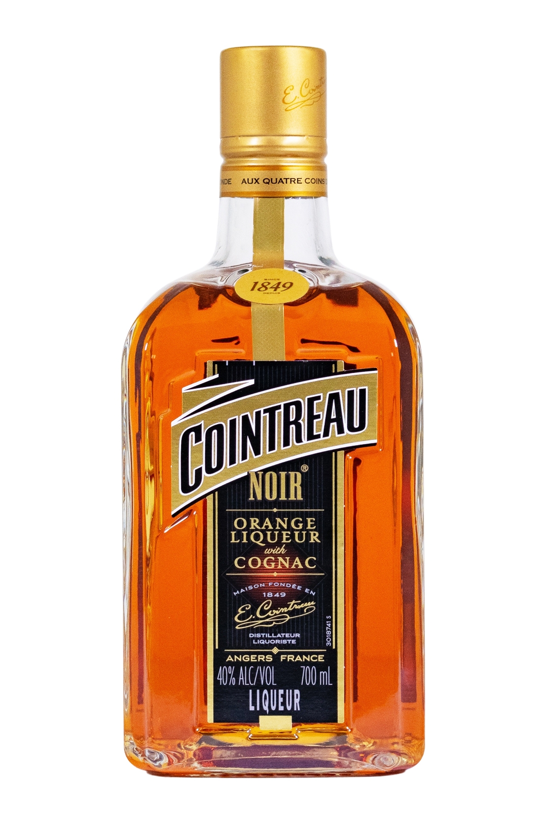 Cointreau Noir Likör mit Cognac - 0,7L 40% vol