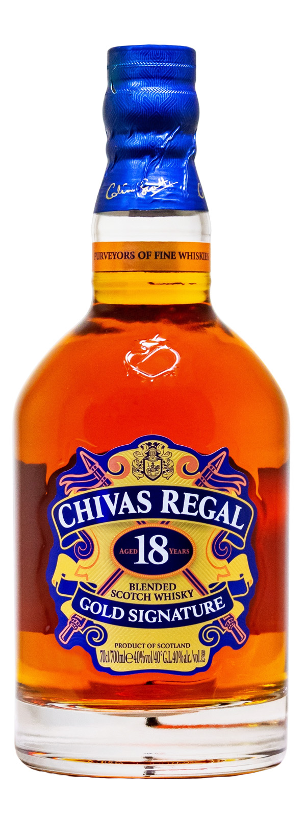 Chivas Regal 18 Jahre Gold Signature Blended Scotch Whisky - 0,7L 40% vol