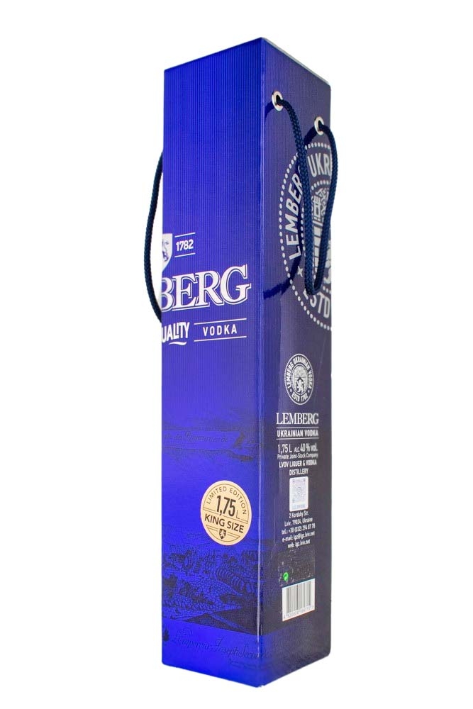 Lemberg Vodka - 1,75L 40% vol