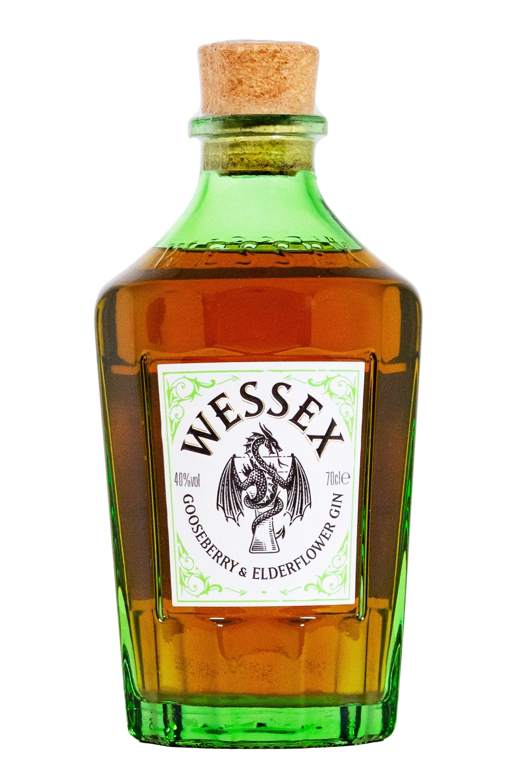 Wessex Gooseberry and Elderflower Gin - 0,7L 40% vol