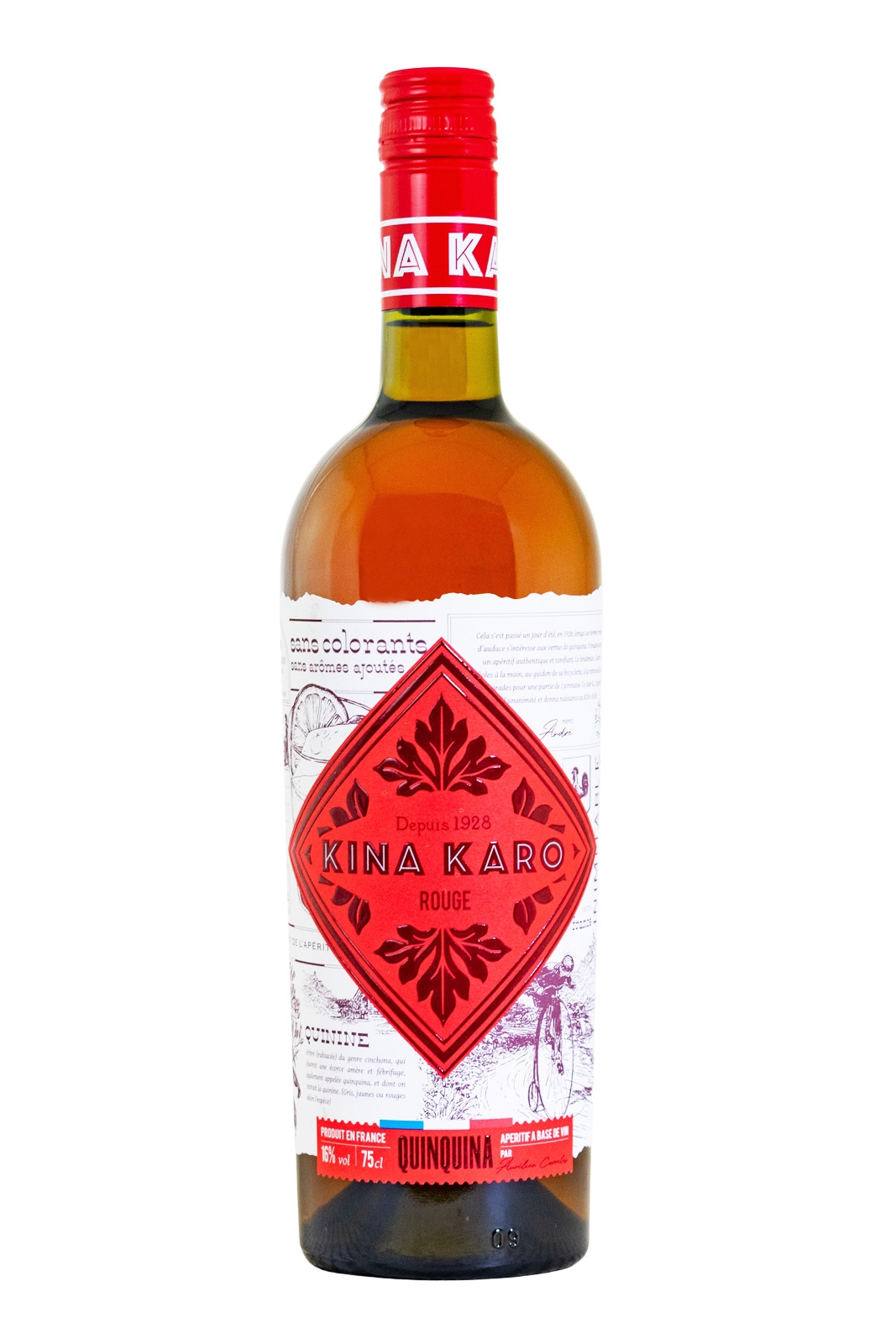 Kina Karo Aperitif Rouge - 0,75L 16% vol