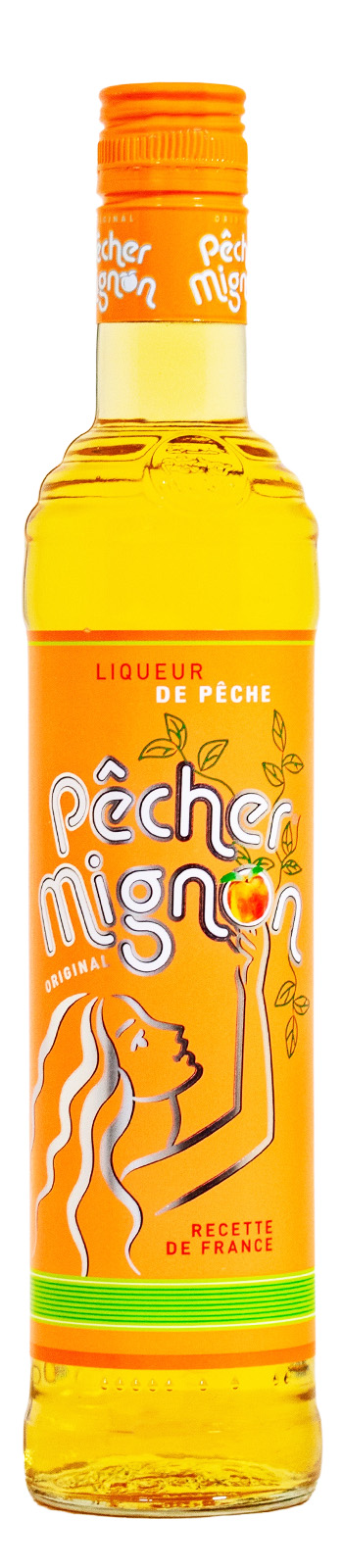 Pecher Mignon Pfirsichlikör - 0,5L 15% vol