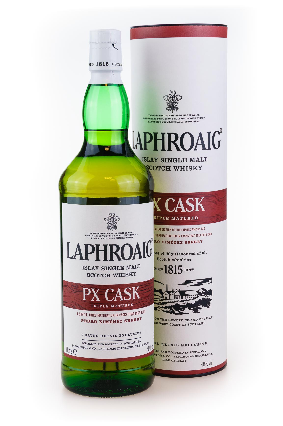 Laphroaig PX Cask Islay Single Malt Scotch Whisky - 1 Liter 48% vol