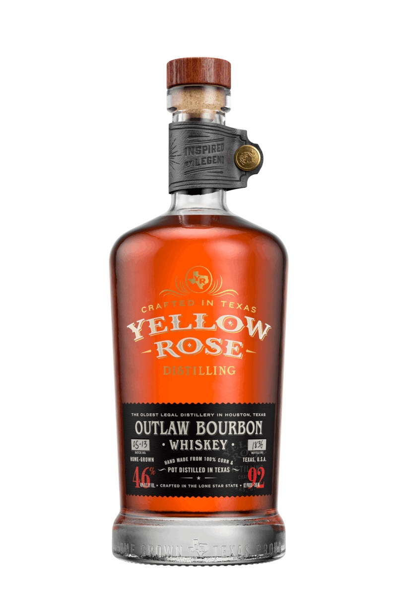 Yellow Rose Outlaw Bourbon Whiskey - 0,7L 46% vol