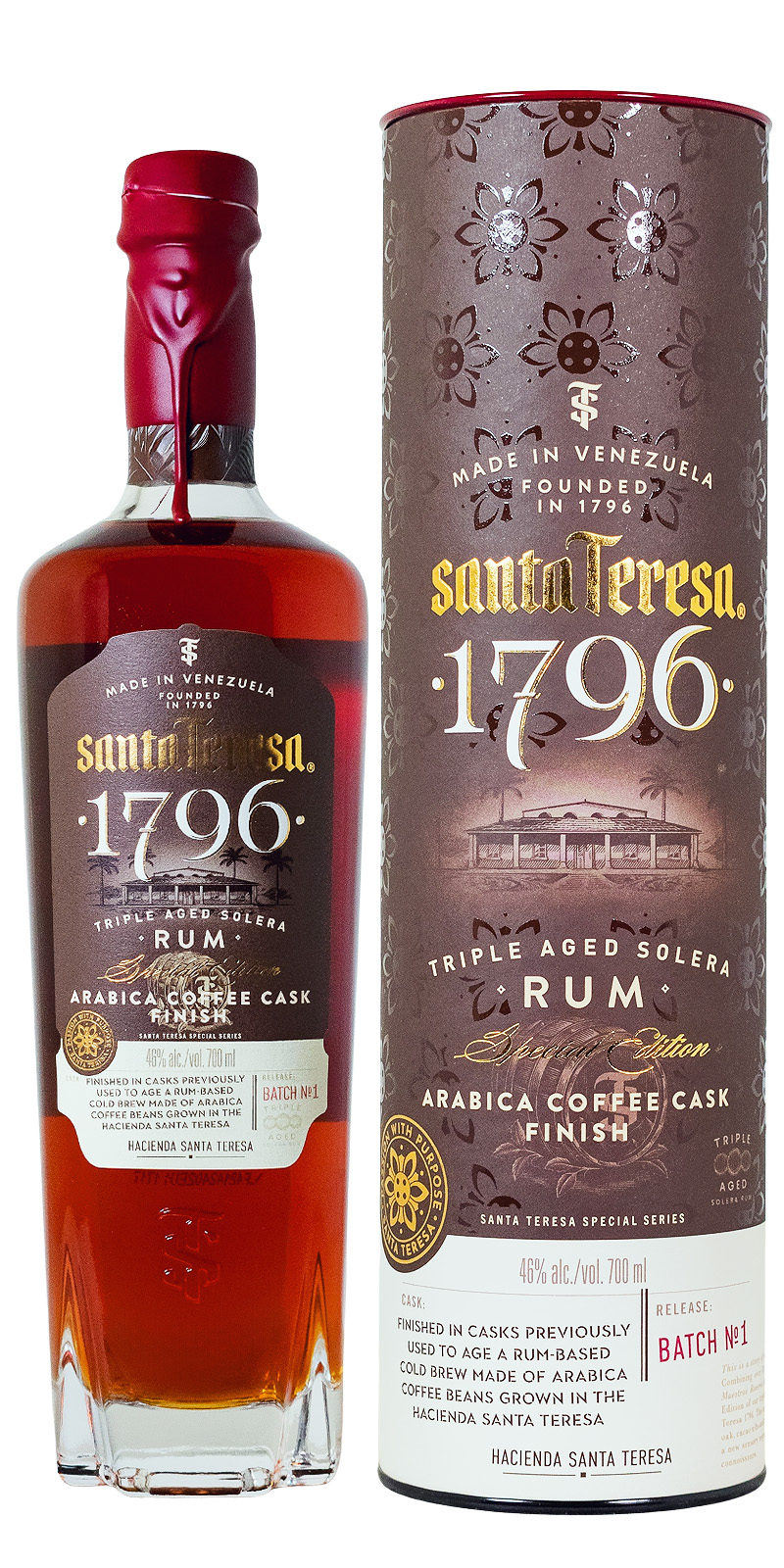 Santa Teresa Coffee Cask Finish - 0,7L 46% vol