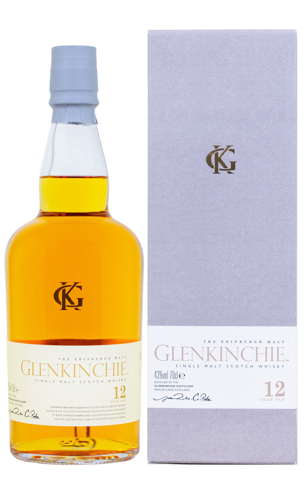 Glenkinchie 12 Jahre Single Malt Scotch Whisky - 0,7L 43% vol