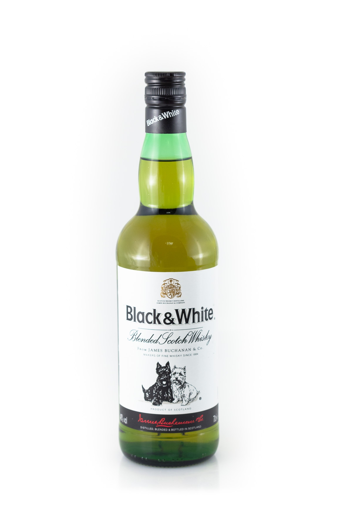 Black & White Blended Scotch Whisky - 0,7L 40% vol