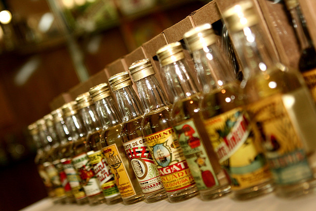 Conalco-Cachaca-Miniaturflaschen