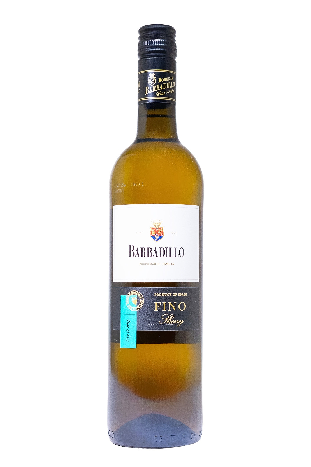 Barbadillo Fino Sherry - 0,75L 15% vol