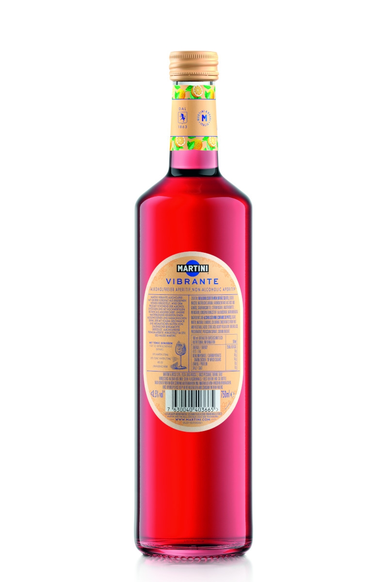 Martini Vibrante Alkoholfreier Aperitif - 0,75L