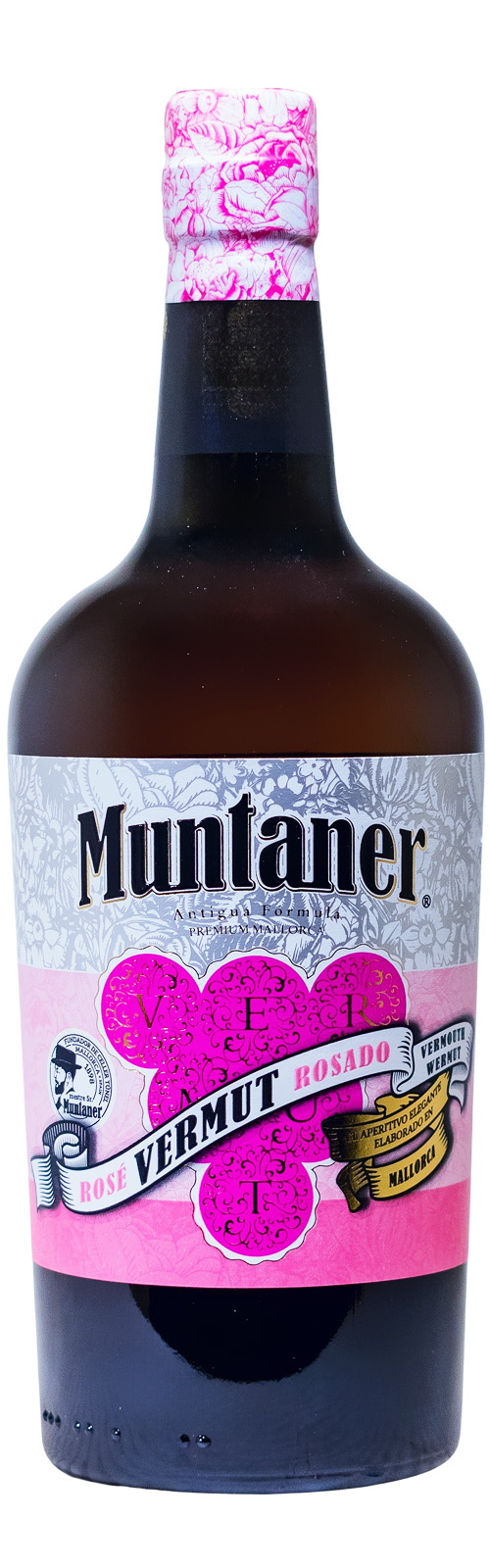 Muntaner Vermut Rosado Rosé - 0,75L 18% vol