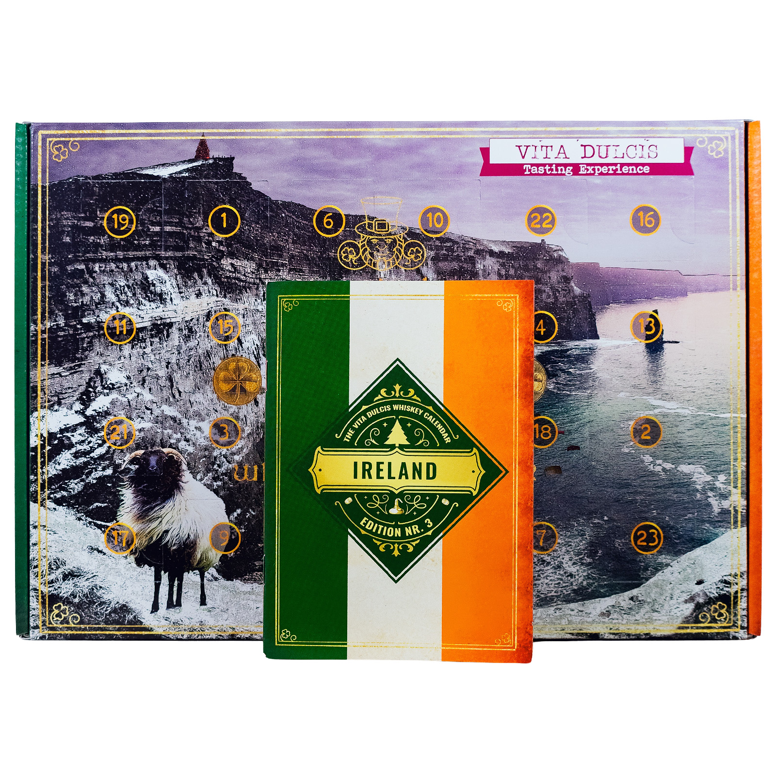 Whiskey Irland Adventskalender 2024 - 0,48L 44,4% vol