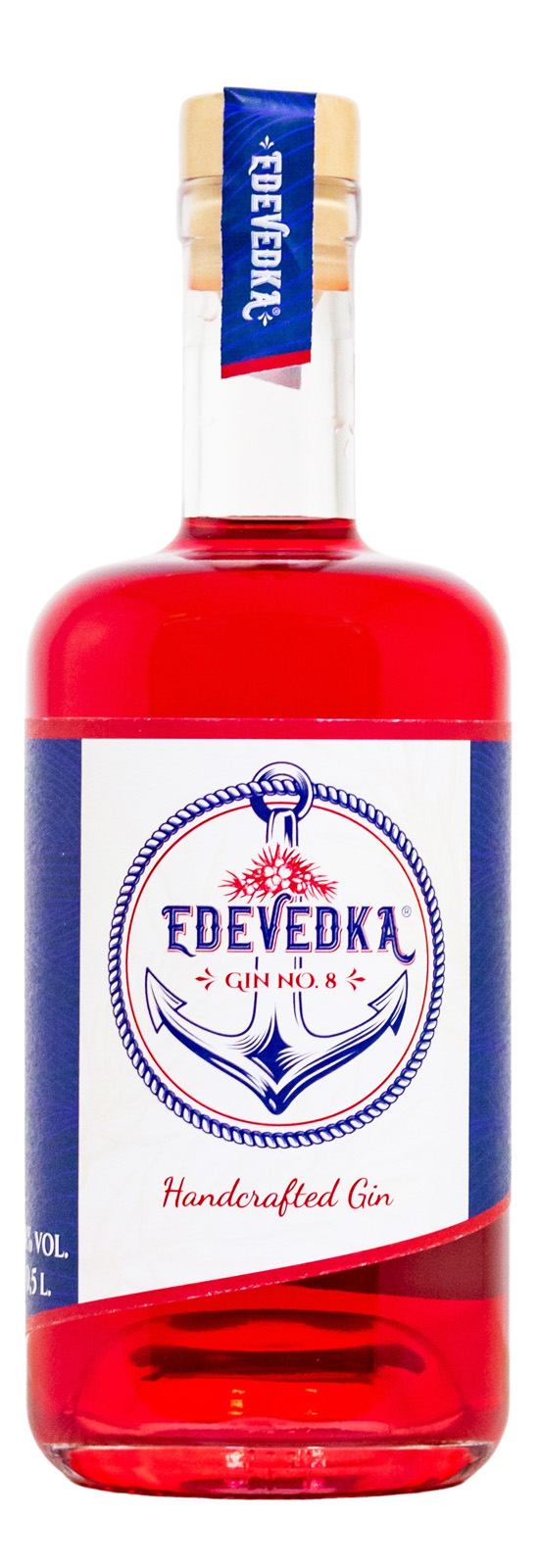 Edevedka Gin No. 8 - 0,5L 38% vol