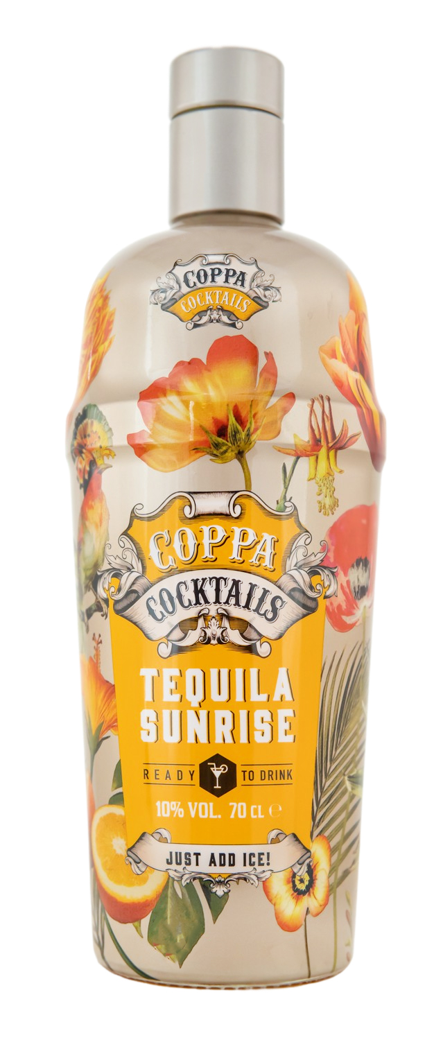 Coppa Cocktails Tequila Sunrise Ready to drink - 0,7L 10% vol