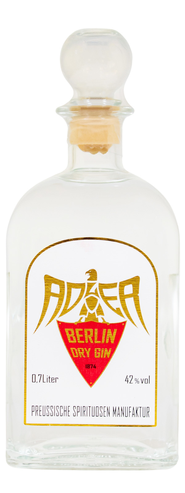 Adler Berlin Dry Gin - 0,7L 42% vol
