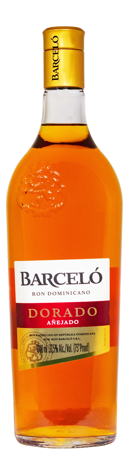 Ron Barcelo Dorado Ron Dominicano Rum - 1 Liter 37,5% vol