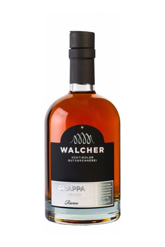 Walcher Grappa Prosecco Riserva - 0,5L 40% vol