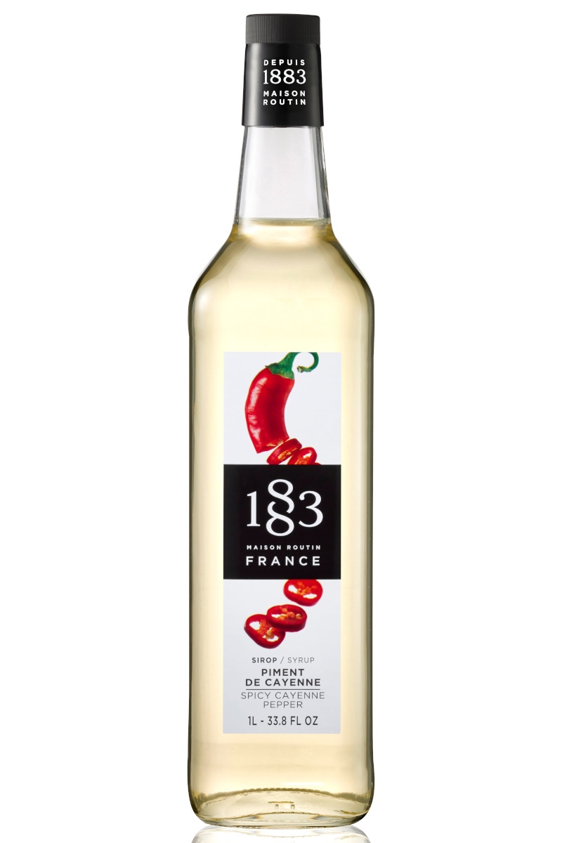 Maison Routin 1883 Spicy Cayenne Pepper Sirup - 1 Liter