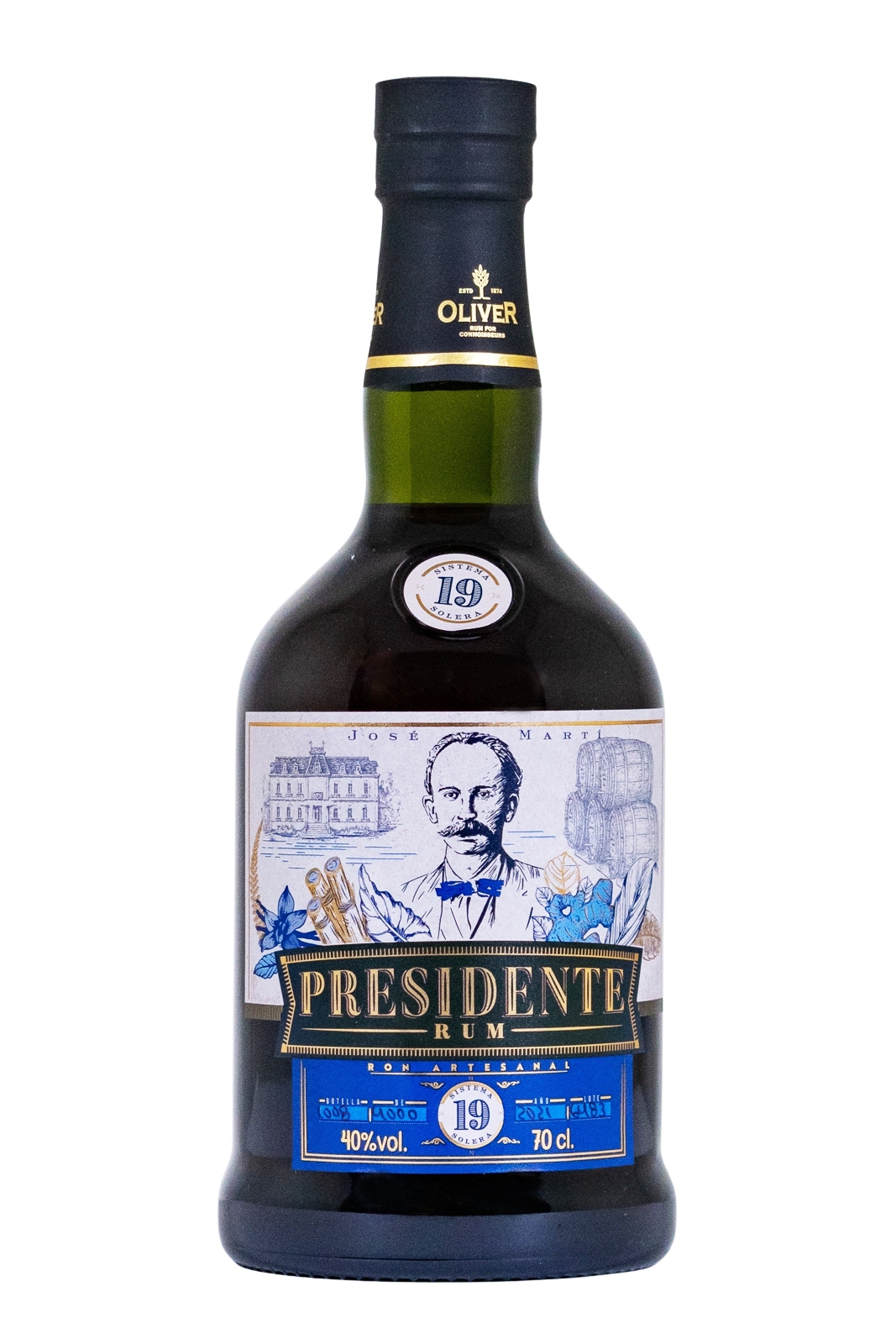 Presidente 19 Jahre Rum - 0,7L 40% vol