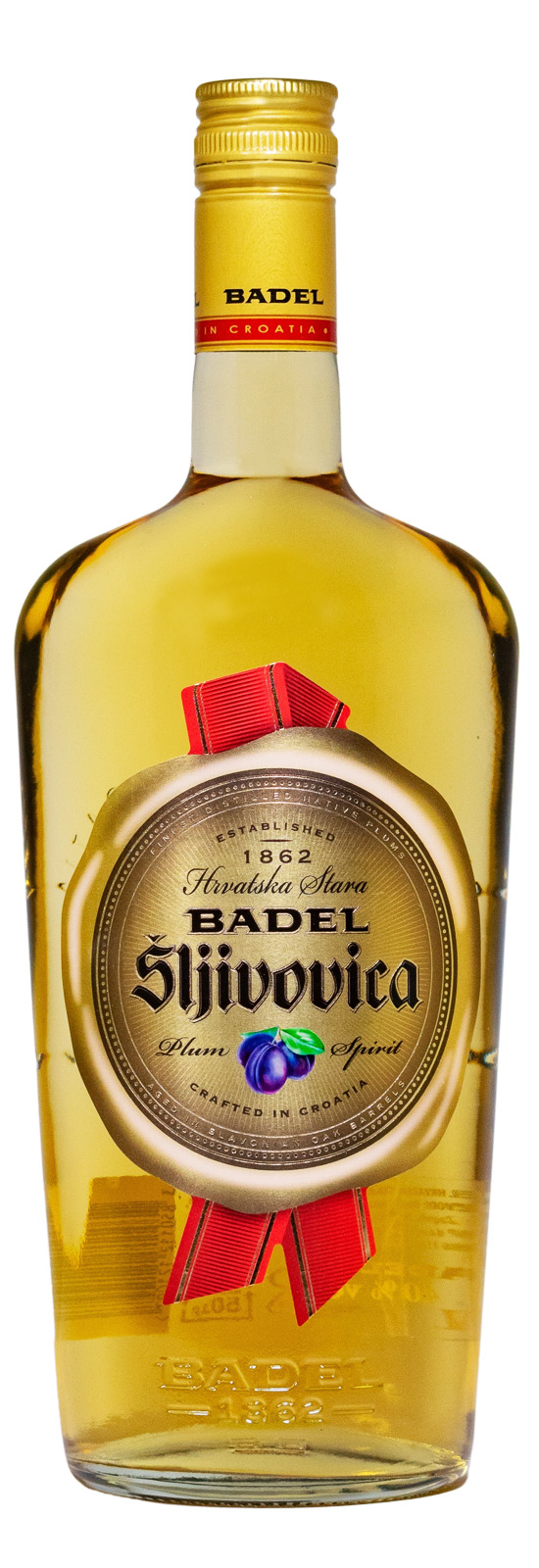 Badel Slivovitz (Sljivovica) Hrvatska Stara Pflaumenbrand - 1 Liter 40% vol