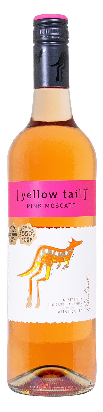 Yellow Tail Pink Moscato - 0,75L 7,5% vol