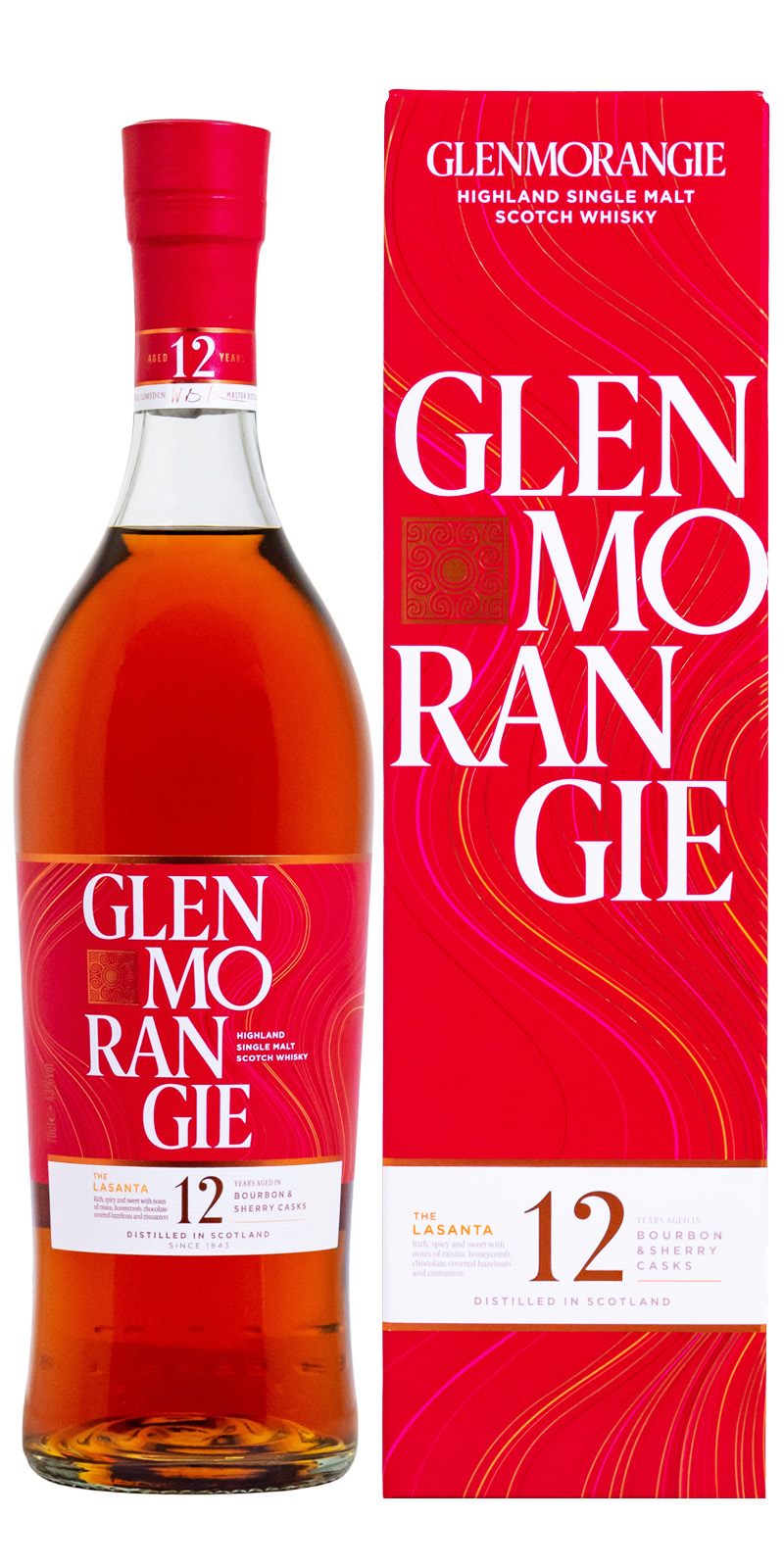 Glenmorangie Lasanta Highland Single Malt Scotch Whisky - 0,7L 43% vol