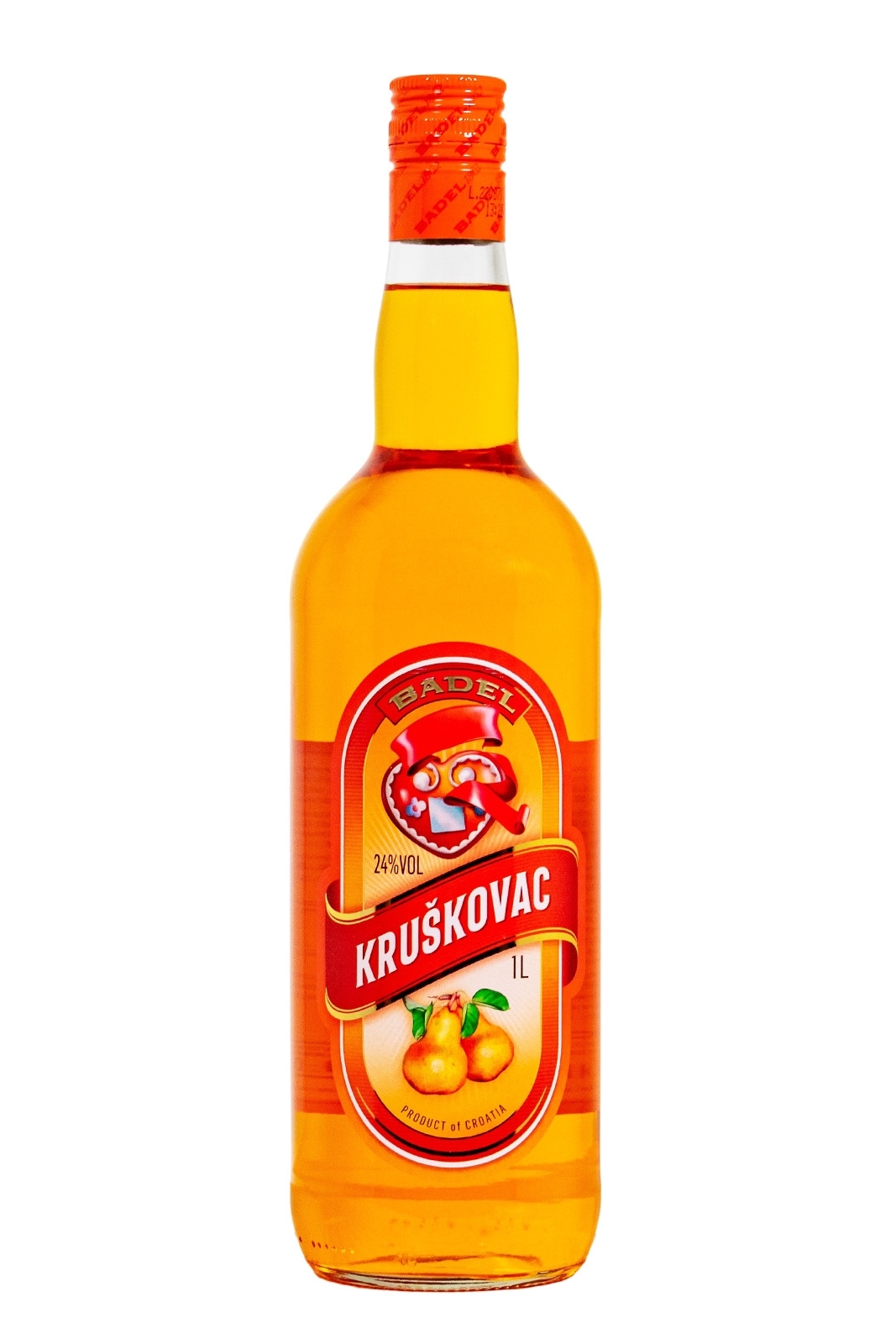 Badel Kruskovac Svatovski Birnen-Likör - 1 Liter 24% vol