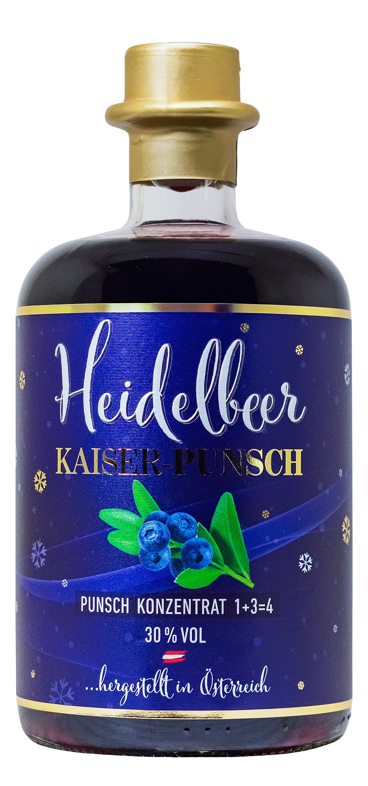 Prinz Heidelbeer Kaiser-Punsch Konzentrat - 0,5L 30% vol