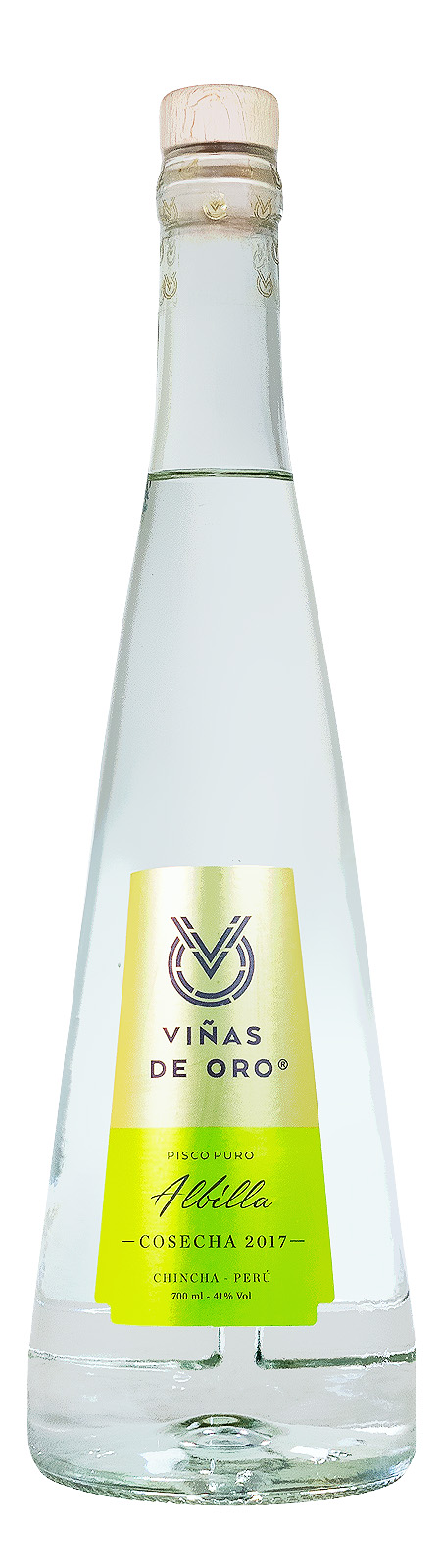 Vinas de Oro Pisco Albilla - 0,7L 41% vol