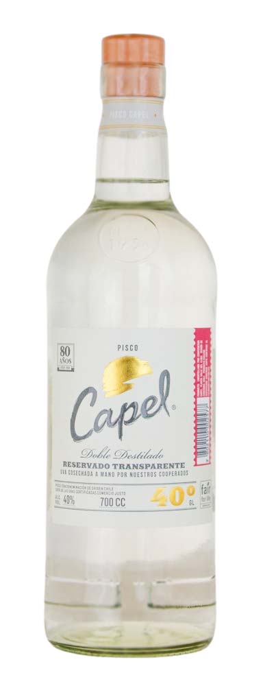 Pisco Capel Double Distilled - 0,7L 40% vol