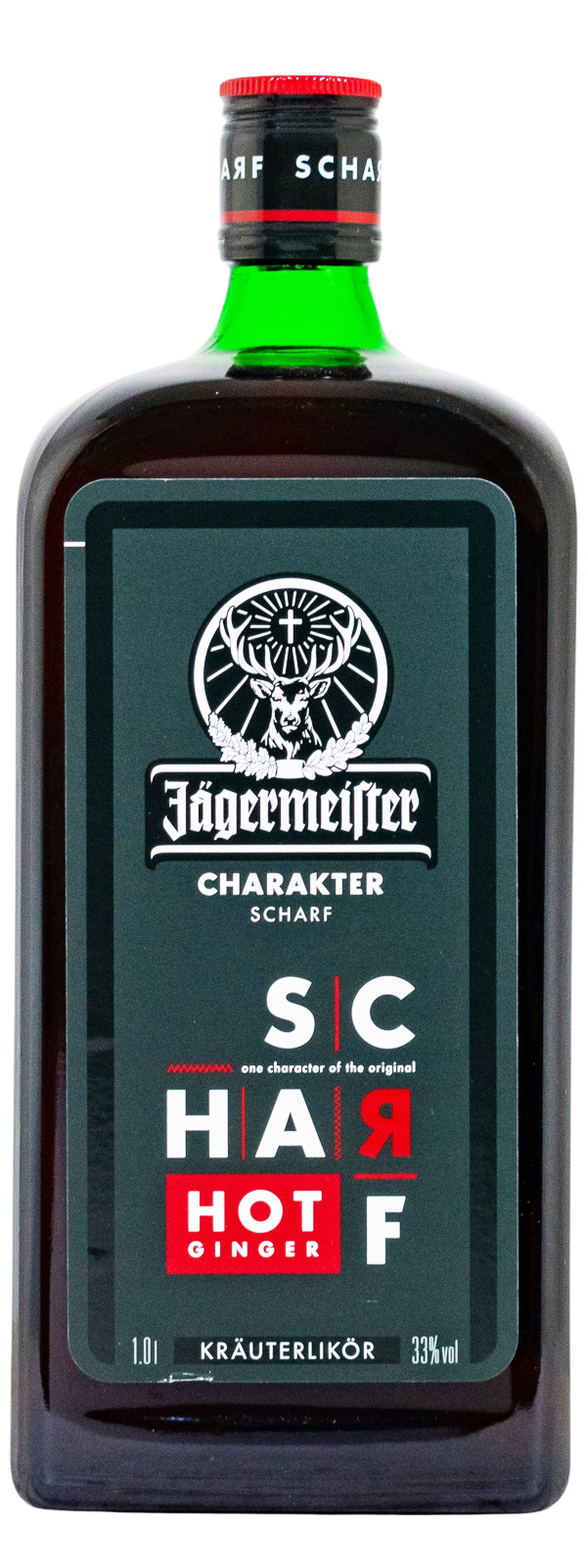 Jägermeister Scharf Hot Ginger - 1 Liter 33% vol